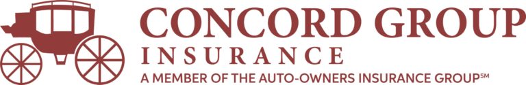 concord group insurance logo red - Eames Insurance